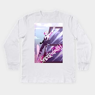 SPIDER-GWEN Kids Long Sleeve T-Shirt